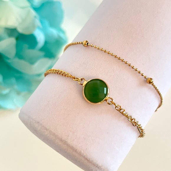 Crystal Boho Anklet Set - Picture 6 of 7